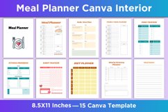 Meal Planner Canva Interior Product Image 1