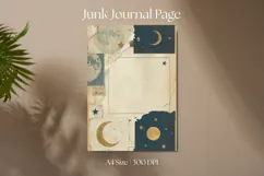 Moon Junk Journal Page Product Image 1
