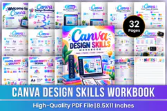 Canva Design Skills Workbook | Graphic Design Basics Product Image 1