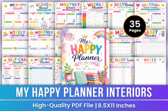 My Happy Planner | Goals &amp; Routine Product Image 1
