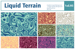 Liquid Terrain Background Product Image 1