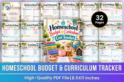 Homeschool Budget & Curriculum Cost Tracker | Homeschool Product Image 1