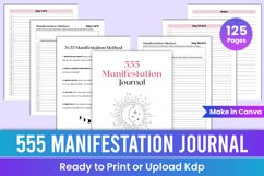 555 Manifestation Journal Canva Interior Product Image 1