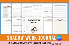 Editable Shadow Work Journal Canva Template Product Image 1