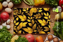 Gold Auutumn Cutting Board Design - 04 Variations Product Image 1