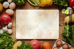 Watercolor Brown Cutting Board Design - 04 Variations Product Image 1