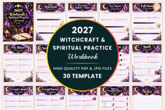 2027 Witchcraft & Spiritual Practice Journal Kdp interiors Product Image 1