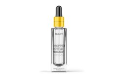 Glossy Dropper Bottle Mockup Product Image 2