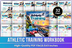 Athletic Training Workbook | Workout Planning, Strength Product Image 1