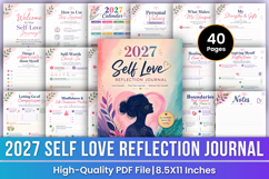 2027 Self Love Reflection Journal | Self-Care Product Image 1