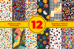 Abstract Dots Seamless Pattern and Digital paper Product Image 1