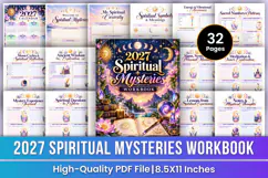 2027 Spiritual Mysteries Workbook | Spiritual Curiosity Product Image 1
