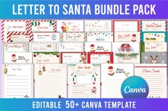 Letter To Santa Bundle Pack For Canva Product Image 1