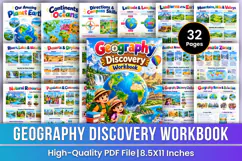 Geography Discovery Workbook | Maps, Continents, Landforms Product Image 1