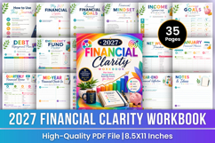 2027 Financial Clarity Workbook | Money Management Planner Product Image 1
