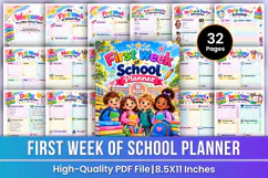 First Week of School Planner | Back-to-School Organization Product Image 1