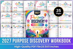 2027 Purpose Discovery Workbook | Find Your Life Purpose Product Image 1