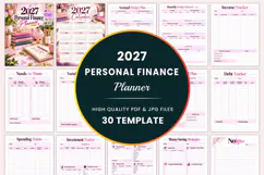 2027 Finance Planner kdp interiors Product Image 1