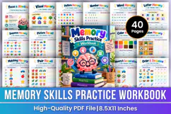 Memory Skills Practice Workbook | Memory, Focus, Recall Product Image 1