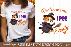 Halloween Dog Sublimation PNG. Witch Dog PNG Product Image 1