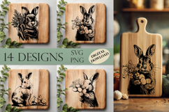 Easter SVG Laser Engraving Files Bundle Product Image 1