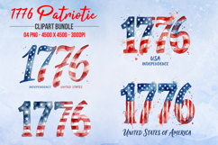 USA 1776 Patriotic 4th July Clipart Product Image 2