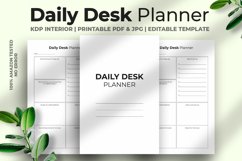 Daily Desk Planner Kdp Interior Product Image 1