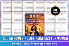 1000 Empowering Affirmations for Women Product Image 1