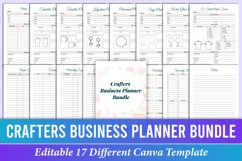 Crafters Business Planner Bundle Canva Interior Product Image 1