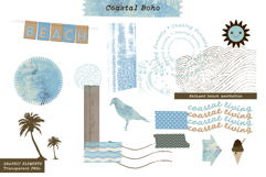 Coastal Boho - Graphic set Product Image 2