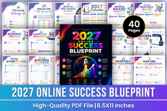 2027 Online Success Blueprint | Digital Business Planner Product Image 1