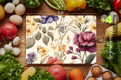 Fall Botanical Cutting Board Design - 04 Variations Product Image 1