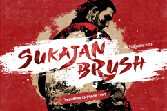 Sukajan Brush Font Product Image 1