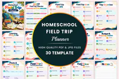 Homeschool Field Trip Planner Kdp interiors Product Image 1