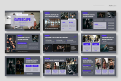 Sport &amp; Fitness Keynote Template Product Image 2