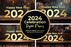 2024 Celebration Digital Paper Product Image 1