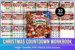Christmas Countdown Workbook | Holiday Planning, Christmas Product Image 1
