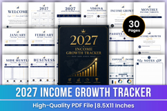 2027 Income Growth Tracker | Income Log Product Image 1