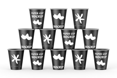 Paper Cups Mockup Product Image 2