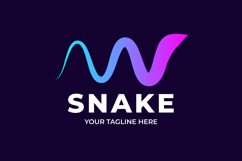 Snake Logo Minimal Design Product Image 1