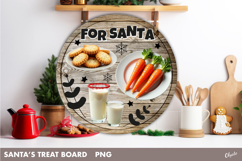 Cookies for Santa Plate Sublimation Product Image 1