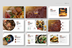 Food &amp; Restaurant Keynote Template Product Image 2