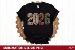 2026 Sublimation, New Year Tshirt Sublimation Product Image 1