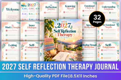 2027 Self Reflection Therapy Journal | Emotional Healing Product Image 1
