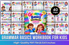 Grammar Basics Workbook for Kids | Nouns, Verbs, Adjectives Product Image 1