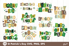 St Patrick’s Day Quote Bundle SVG, PNG, EPS Product Image 1