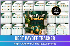 Debt Payoff Tracker | Debt Management, Payment Tracking Product Image 1