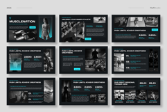 Gym &amp; Fitness Google Slides Template Product Image 2