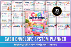 Cash Envelope System Planner | Cash Budgeting, Spending Product Image 1