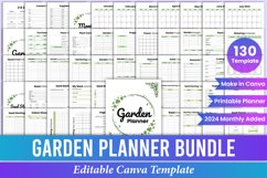 Garden Planner Bundle Canva Template Product Image 1